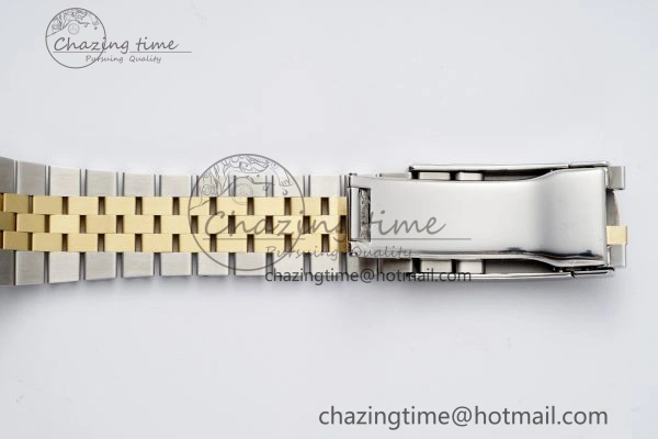Sleek Skydweller SS YG Noob Best Edition White Dial on SS YG Jubilee Bracelet A23J 2125