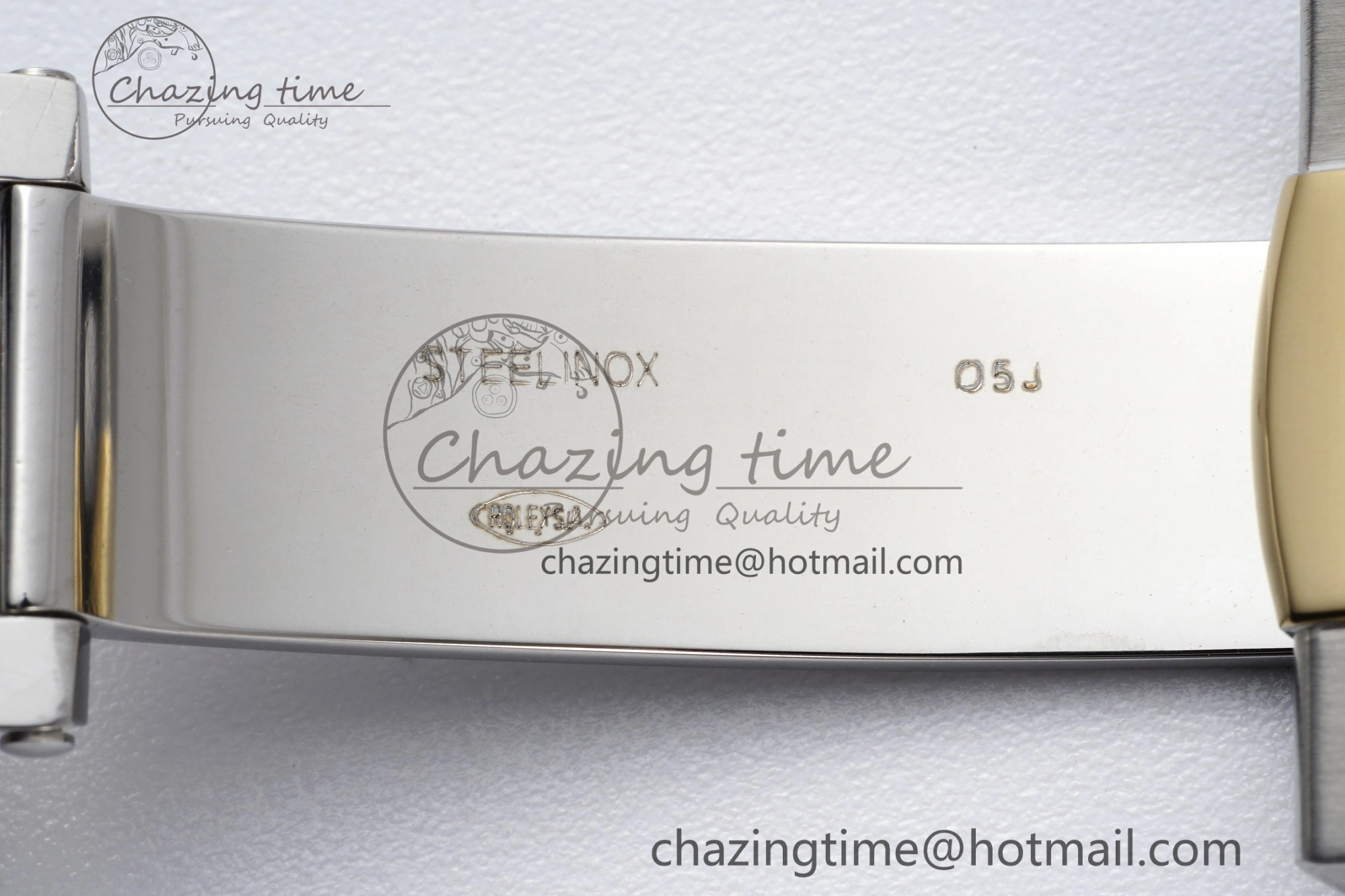Sleek Skydweller SS YG Noob Best Edition White Dial on SS YG Jubilee Bracelet A23J 2125