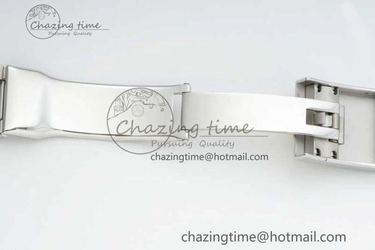 Bright Skydweller SS YG Noob Best Edition White Dial on SS YG Oyater Bracelet A23J 2287
