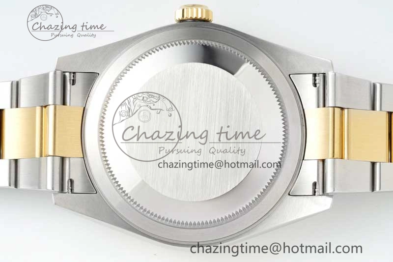 Bright Skydweller SS YG Noob Best Edition White Dial on SS YG Oyater Bracelet A23J 2287