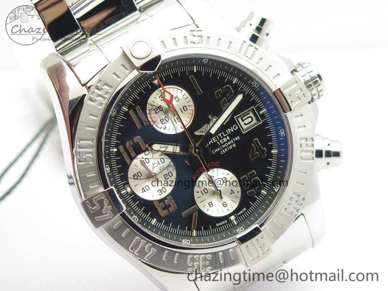 Skyland Avenger SS GF 1:1 Best Edition Black Numeral Dial White Subdial A WellDesigned 5703
