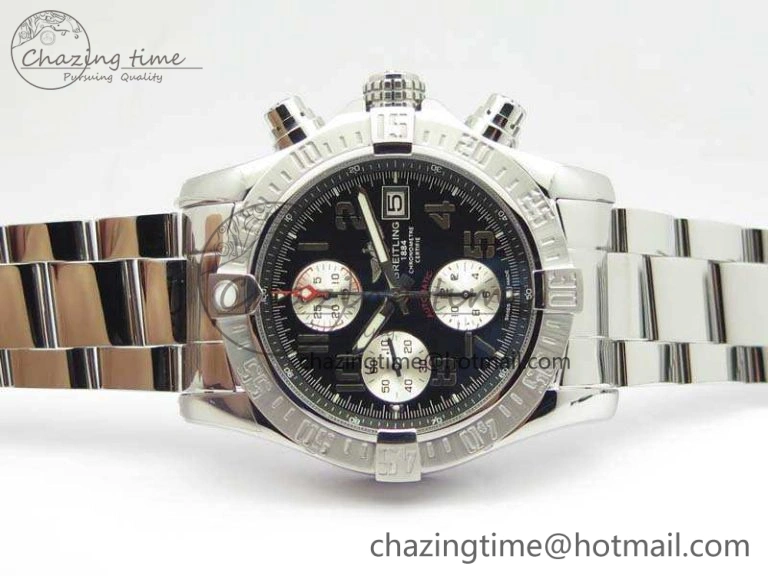Skyland Avenger SS GF 1:1 Best Edition Black Numeral Dial White Subdial A WellDesigned 5703
