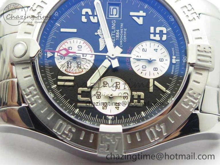 Skyland Avenger SS GF 1:1 Best Edition Black Numeral Dial White Subdial A WellDesigned 5703