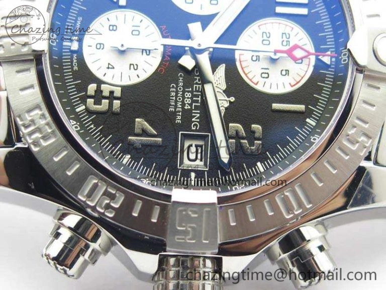 Skyland Avenger SS GF 1:1 Best Edition Black Numeral Dial White Subdial A WellDesigned 5703