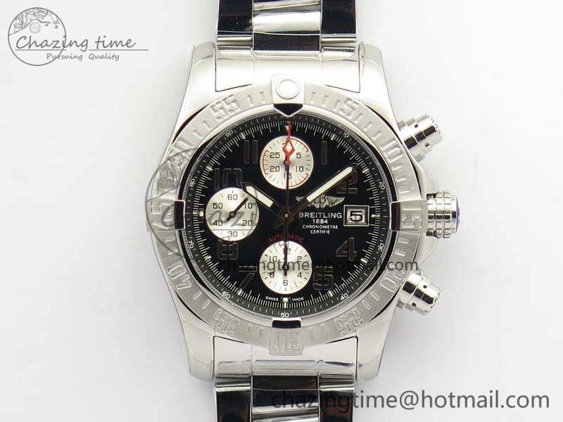 Skyland Avenger SS GF 1:1 Best Edition Black Numeral Dial White Subdial A WellDesigned 5703