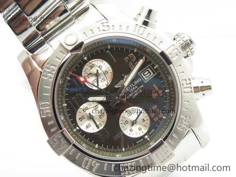 Snug Skyland Avenger SS GF 1:1 Best Edition Gray Numeral Dial White Subdial A 5702