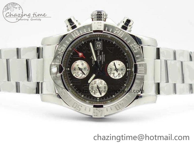 Snug Skyland Avenger SS GF 1:1 Best Edition Gray Numeral Dial White Subdial A 5702