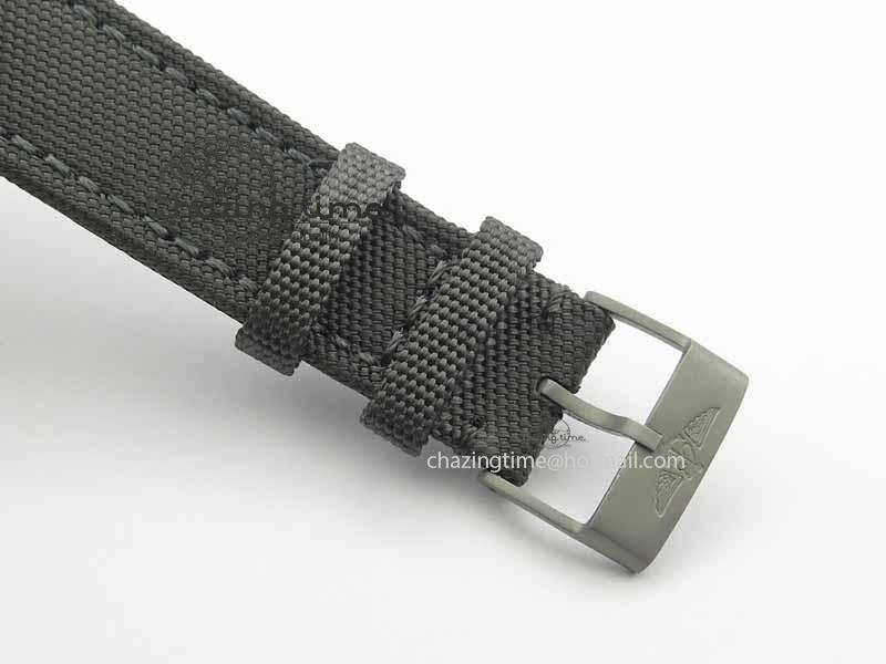 Skyland Avenger Titanium 1:1 Best Edition Blue MOP Dial On Gray Nylon Strap A Efficient 5728