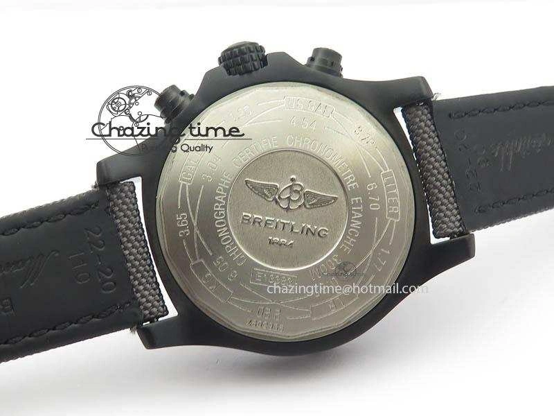 Fashionable Skyland Avenger Titanium 45mm 1:1 Best Edition Blue MOP Dial On Nylon Strap A 5718