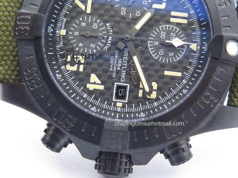 Skyland Avenger Titanium 45mm 1:1 Best Edition Forged Carbon Dial On Nylon Strap A Affordable 5719