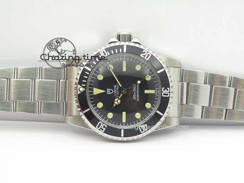 AllSeason SnowFlake 7016 Submariner JKF Best Edition Black Dial Aged Round Markers A 9785