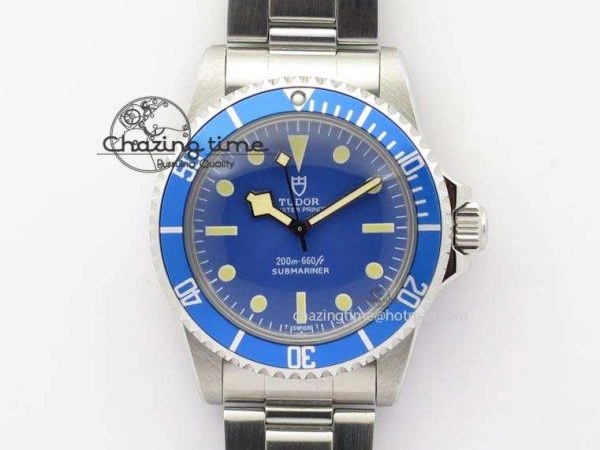 Seasonal SnowFlake 7016 Submariner JKF Best Edition Blue Dial Round Markers A 9790