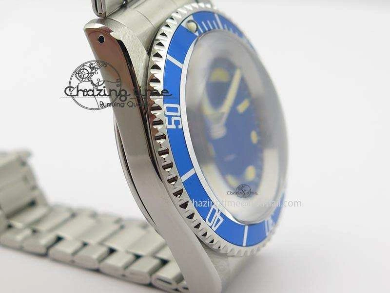 Seasonal SnowFlake 7016 Submariner JKF Best Edition Blue Dial Round Markers A 9790