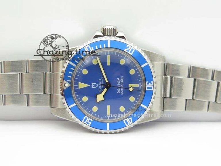 Seasonal SnowFlake 7016 Submariner JKF Best Edition Blue Dial Round Markers A 9790