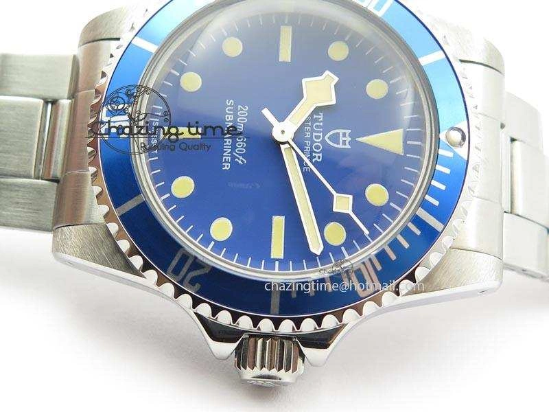 Seasonal SnowFlake 7016 Submariner JKF Best Edition Blue Dial Round Markers A 9790