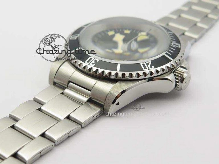 Timeless SnowFlake 9401 Submariner JKF Best Edition Black Dial Square Markers A 9786
