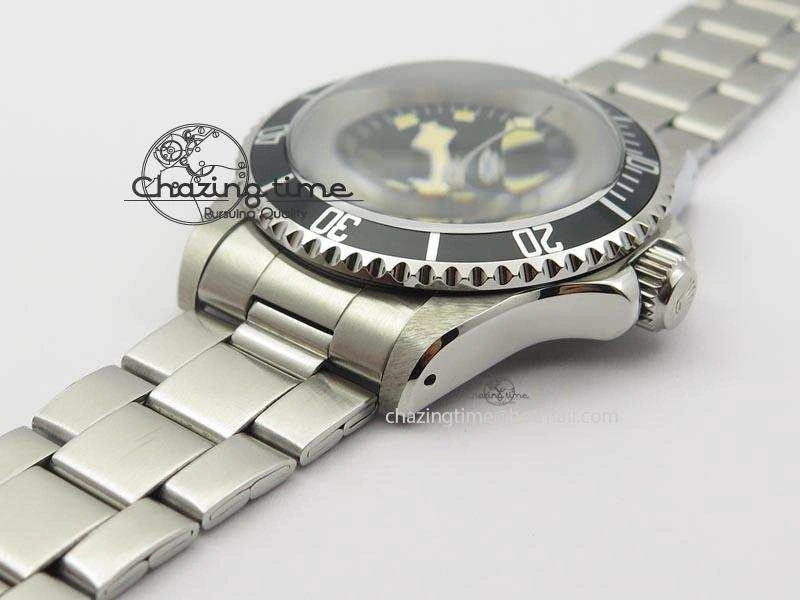 Timeless SnowFlake 9401 Submariner JKF Best Edition Black Dial Square Markers A 9786