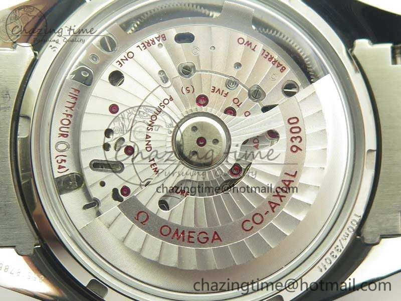 Premium SpeedMaster MoonWatch SS OMF 1:1 Best Edition Black Dial White Handset On SS Bracelet A9300 V 8091