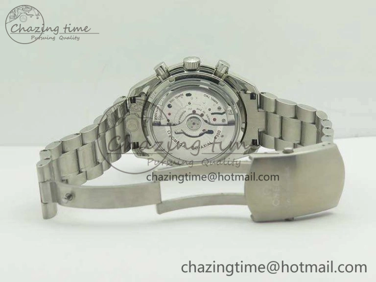 SpeedMaster MoonWatch SS OMF 1:1 Best Edition Blue Dial On SS Bracelet A9300 V HighPerformance 8088