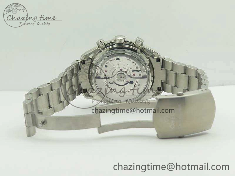 SpeedMaster MoonWatch SS OMF 1:1 Best Edition Blue Dial On SS Bracelet A9300 V HighPerformance 8088