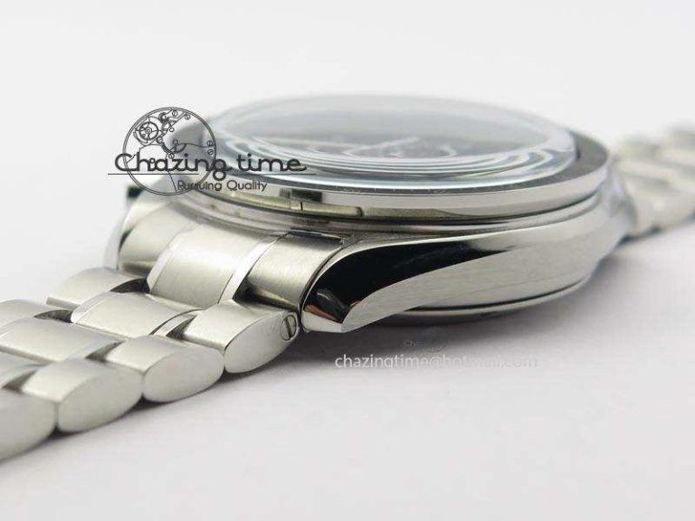Efficient Speedmaster 50th Anniversary Black Dial On SS Bracelet 8232