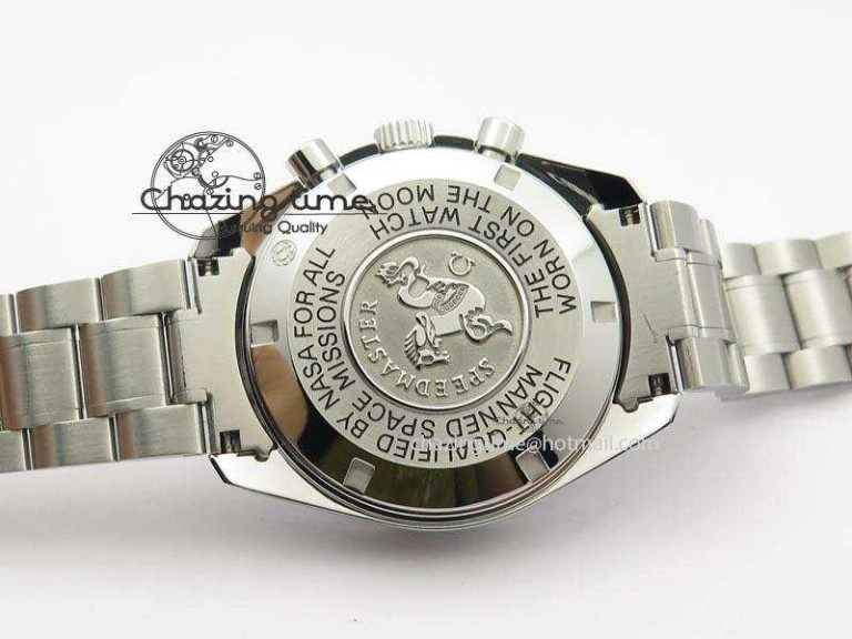 Efficient Speedmaster 50th Anniversary Black Dial On SS Bracelet 8232