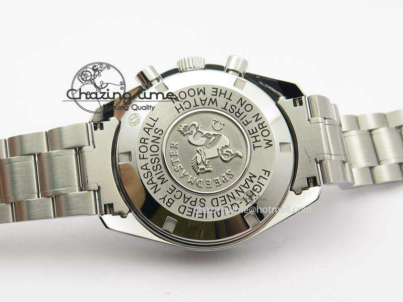 Efficient Speedmaster 50th Anniversary Black Dial On SS Bracelet 8232