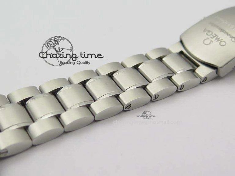 Efficient Speedmaster 50th Anniversary Black Dial On SS Bracelet 8232
