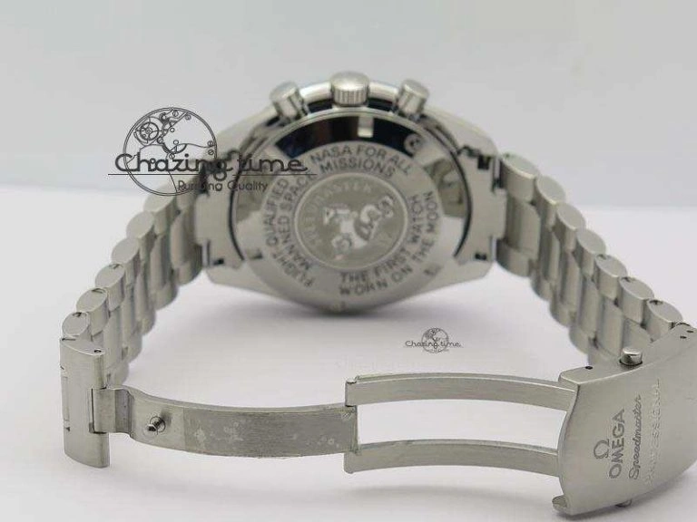 Efficient Speedmaster 50th Anniversary Black Dial On SS Bracelet 8232