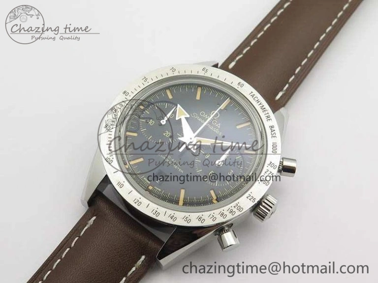 Speedmaster ’57 Co-Axial OMF 1:1 Best Edition Black Dial A9300 (Free Leather Strap) Sustainable 8137