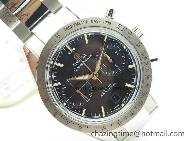 Speedmaster ’57 Co-Axial OMF 1:1 Best Edition Black Dial White Markers On SS Bracelet A AllSeason 8146