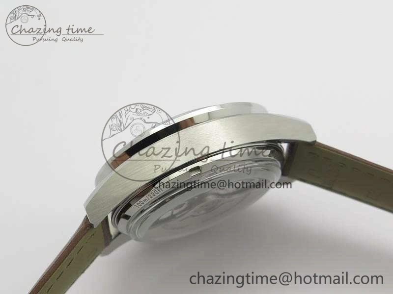Speedmaster ’57 Co-Axial OMF 1:1 Best Edition White Dial RG Markers A9300 (Free Leather Strap) EasyCare 8135