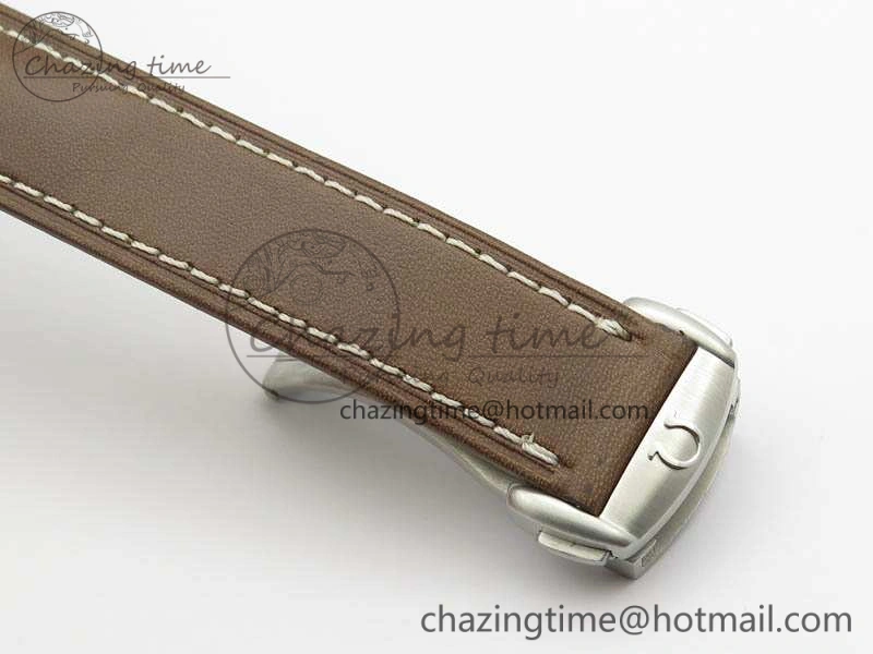 Speedmaster ’57 Co-Axial OMF 1:1 Best Edition White Dial RG Markers A9300 (Free Leather Strap) EasyCare 8135