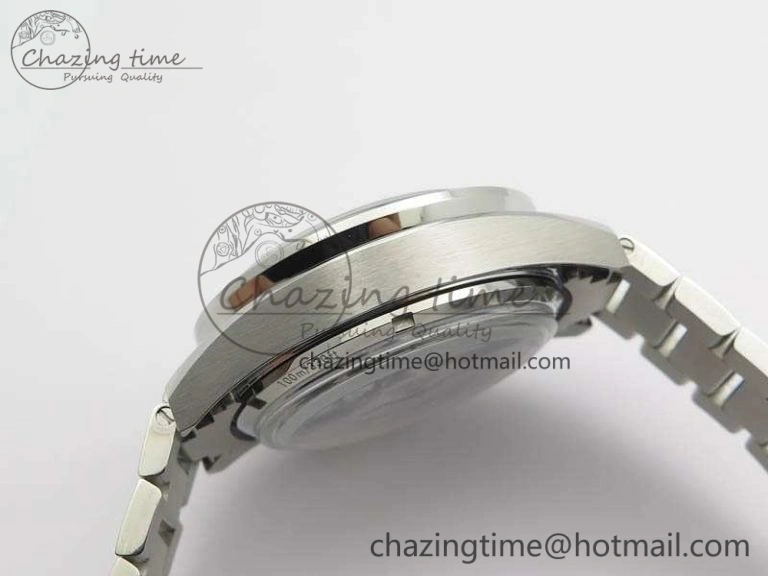 Speedmaster ’57 Co-Axial OMF 1:1 Best Edition White Dial RG Markers On SS Bracelet A Elegant 8144