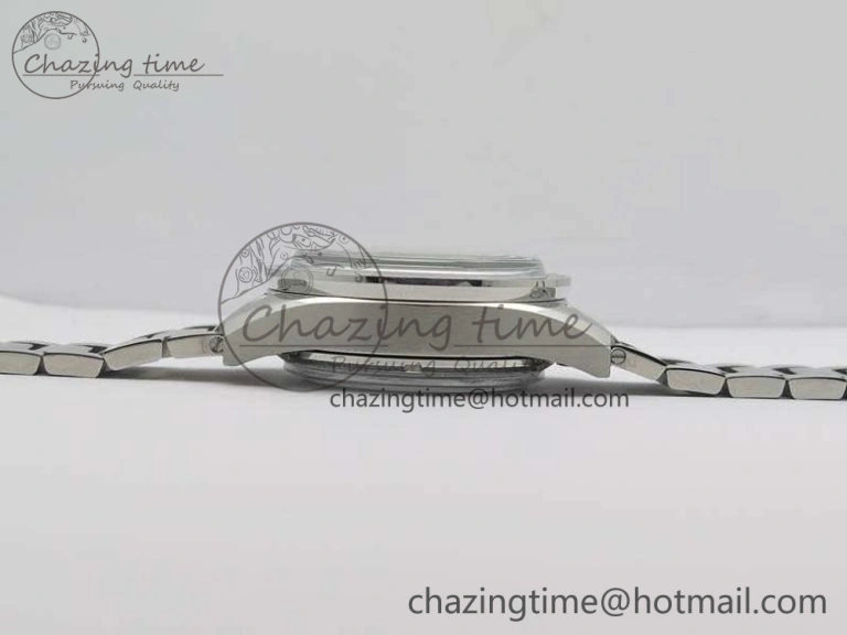 Speedmaster ’57 Co-Axial OMF 1:1 Best Edition White Dial RG Markers On SS Bracelet A Elegant 8144
