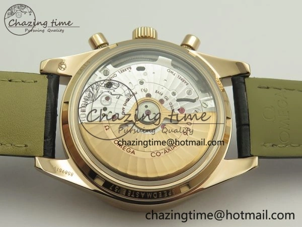 WrinkleFree Speedmaster ’57 Co-Axial RG OMF 1:1 Best Edition Black Dial On Leather Strap A9300 (Free Leather Strap) 8064