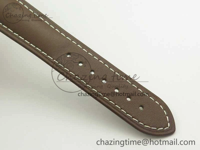 Speedmaster ’57 Co-Axial SS RG OMF 1:1 Best Edition White Dial On Leather Strap A9300 (Free Leather Strap) TopPick 8072