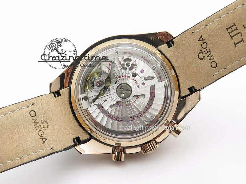 Speedmaster ’57 RG Chrono AXF Best Edition On Black Leather Strap A Modern 8284