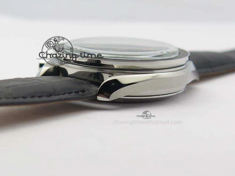 Speedmaster Apollo 11 On Black Leather Strap Manual Winding Chrono Movement Lightweight 8224