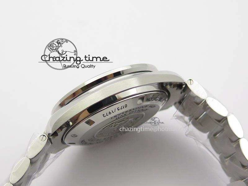Speedmaster Apollo XVII Gray Dial On SS Bracelet Manual Winding Chrono Movement QuickDry 8223