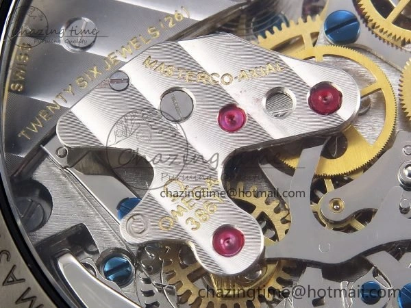 Upgraded Speedmaster Black Benom PVD Saturn RMF Best Edition on PVD Bracelet Lemania HW 7726