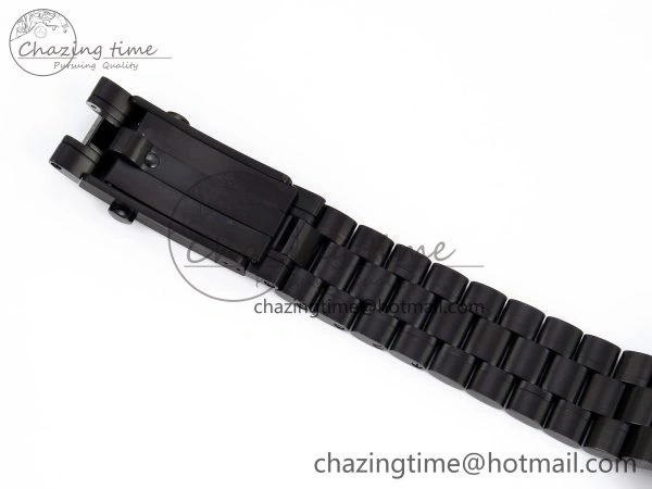 Upgraded Speedmaster Black Benom PVD Saturn RMF Best Edition on PVD Bracelet Lemania HW 7726