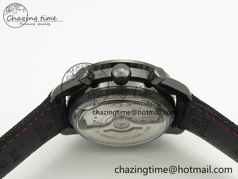 Speedmaster “Dark Side of The Moon” Real Ceramic OMF 1:1 Best Edition Black Black on Nylon Strap A Practical 7976