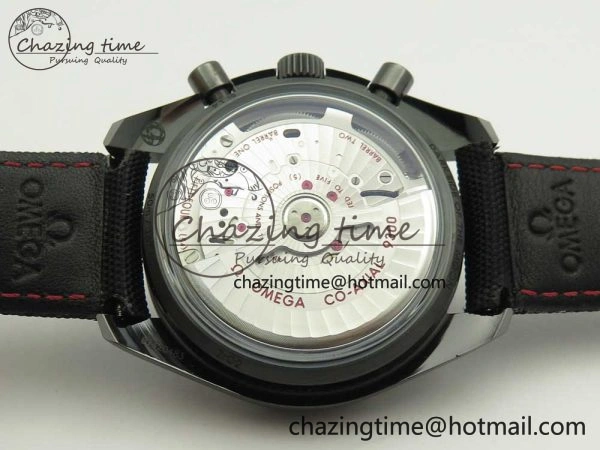 Speedmaster “Dark Side of The Moon” Real Ceramic OMF 1:1 Best Edition Black Black on Nylon Strap A Practical 7976