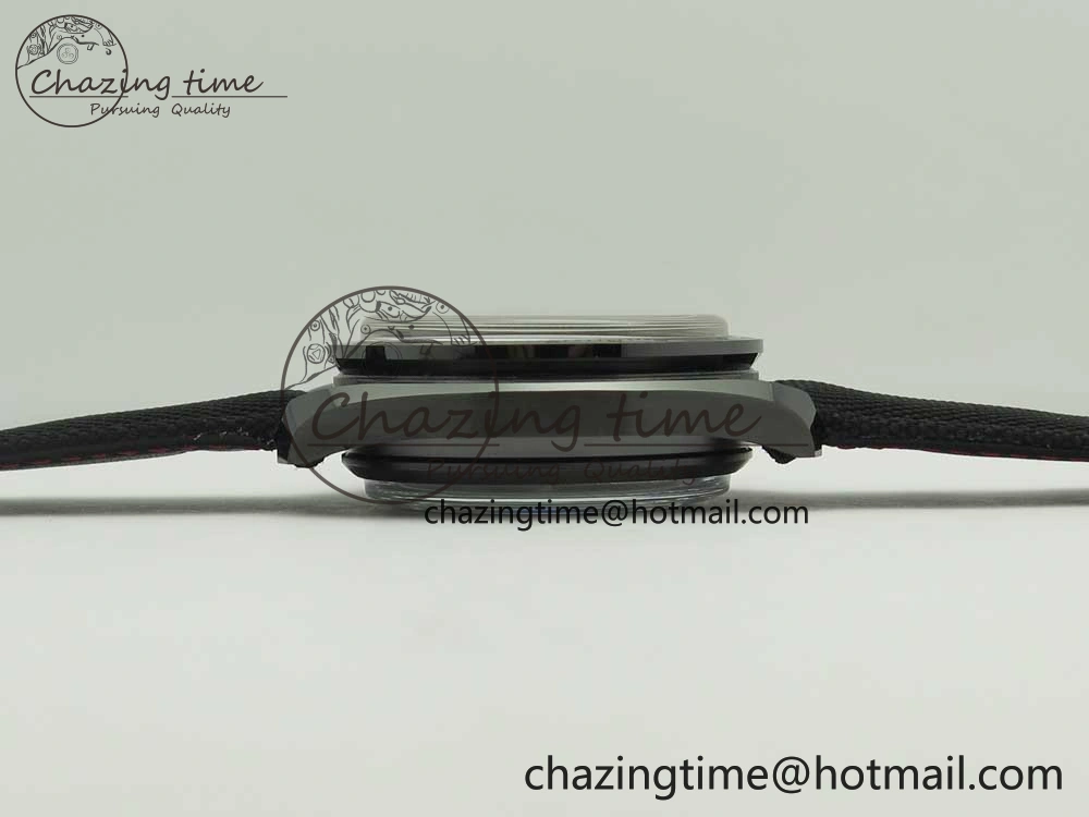 Speedmaster “Dark Side of The Moon” Real Ceramic OMF 1:1 Best Edition Black Black on Nylon Strap A Practical 7976