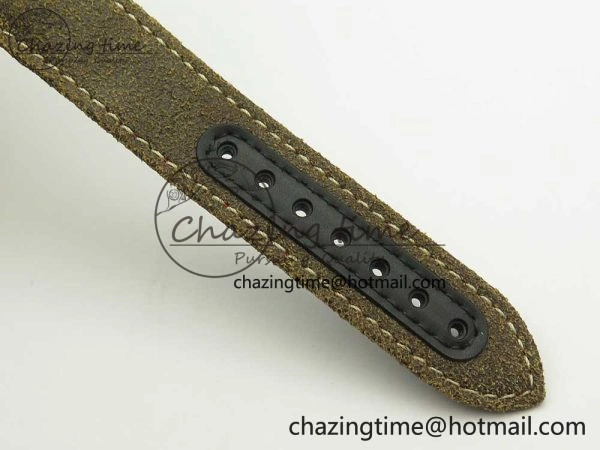 Speedmaster “Dark Side of The Moon” Real Ceramic OMF 1:1 Best Edition Vintage Black on Brown Leather Strap A Stretchable 7975