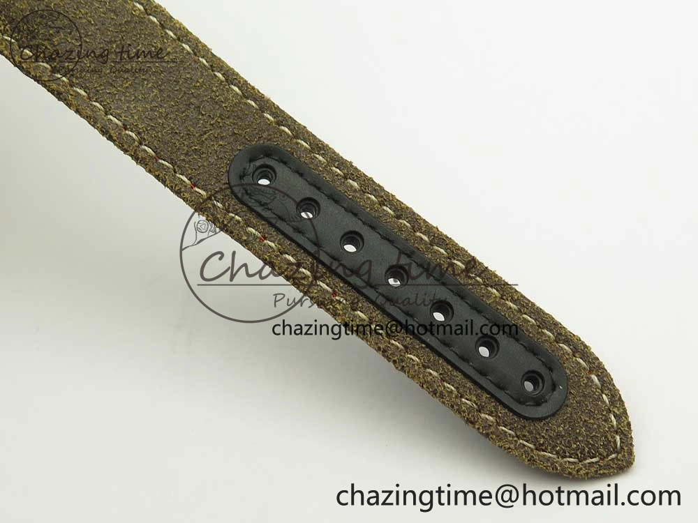 Speedmaster “Dark Side of The Moon” Real Ceramic OMF 1:1 Best Edition Vintage Black on Brown Leather Strap A Stretchable 7975