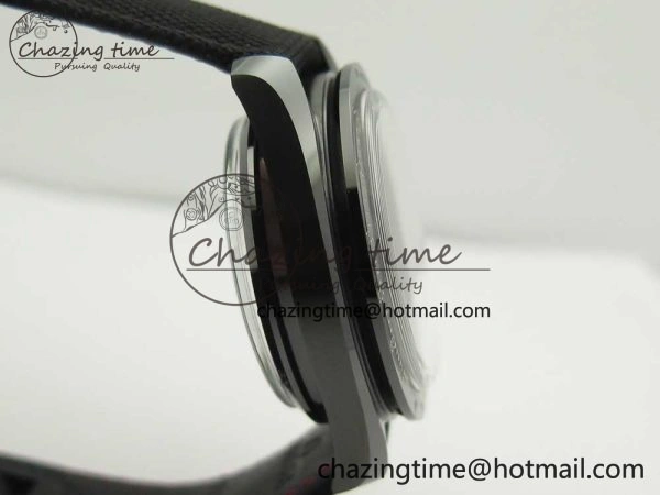 SmartChoice Speedmaster “Dark Side of The Moon” Real Ceramic OMF 1:1 Best Edition on Nylon Strap A 7977