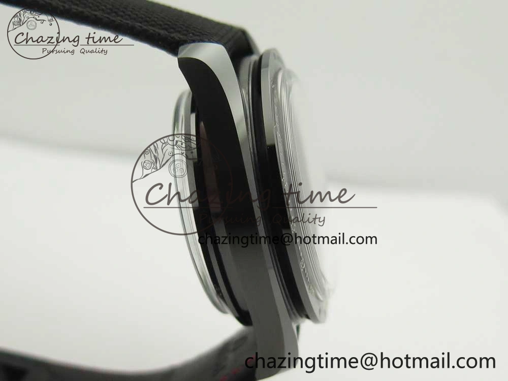 SmartChoice Speedmaster “Dark Side of The Moon” Real Ceramic OMF 1:1 Best Edition on Nylon Strap A 7977