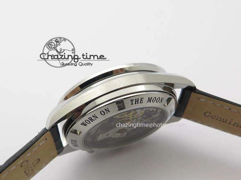 Speedmaster JHF SS ‘Work on the Moon’ Gary Dial On Black Leather Strap Trendy 8240
